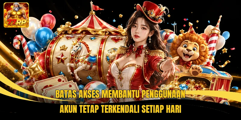 Batas akses membantu penggunaan akun tetap terkendali setiap hari