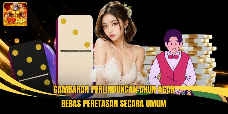 Gambaran perlindungan akun agar bebas peretasan secara umum