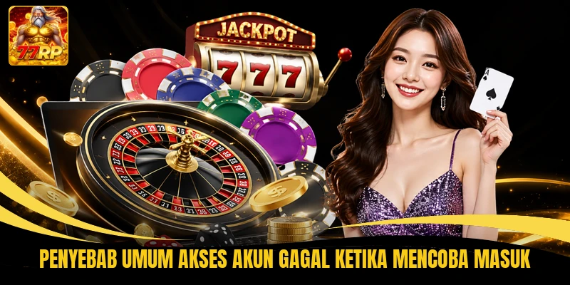 Penyebab umum akses akun gagal ketika mencoba masuk