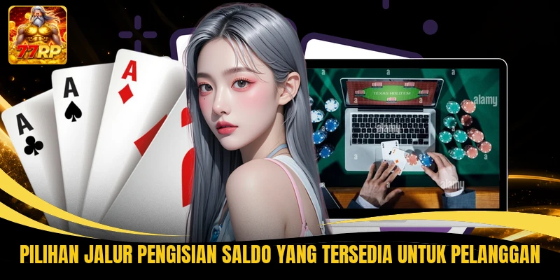 Pilihan jalur pengisian saldo yang tersedia untuk pelanggan